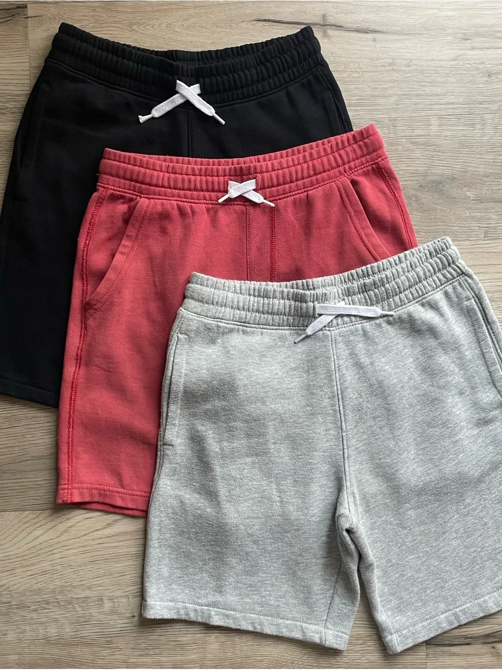 Old Navy | 3-Pack | Fleece Jogger Shorts for Boys | Large (10-12)